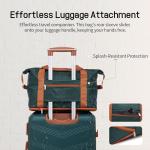 Concepten 5 Piece Expandable Luggage Set - Dark Green