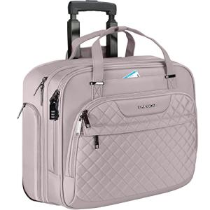 Rolling Laptop Bag for Women with Wheels
