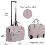 Rolling Laptop Bag for Women with Wheels