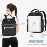 Women's 17 Inch Water-Resistant Laptop Backpack