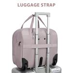 Rolling Laptop Bag for Women with Wheels