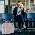 Rolling Laptop Bag for Women with Wheels