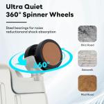 22-Inch Lightweight Hardside Carry-On with USB Port