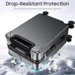 20 Inch Lightweight Carry-On Luggage with Spinner Wheels