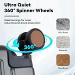 B Waygga 22" Hard Shell Carry On Luggage