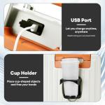 18-Inch Lightweight TSA Approved Carry-On Suitcase