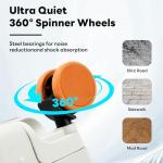 18-Inch Lightweight TSA Approved Carry-On Suitcase