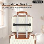 Melalenia 7-Piece Hard Shell Luggage Set
