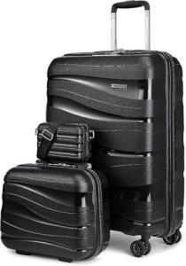 Expandable Hard Shell Carry-On Luggage Set