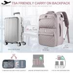 17-Inch TSA-Friendly Carry-On Travel Backpack