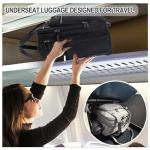 EMPSIGN 16" Underseat Wheeled Carry-On Bag