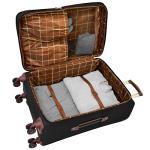 London Fog Westminster 25" Black Spinner Suitcase