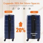 Concetta 3-Piece Lightweight Hardside Luggage Set