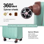 Travelhouse 4 Piece Lightweight Expandable Luggage Set