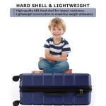 Smiaoer 20" Lightweight Expandable Hardshell Carry-On