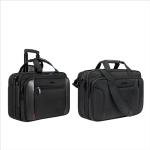 EMPSIGN Rolling Laptop Briefcase with RFID Pockets