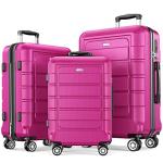 Showkoo Lightweight Hardshell Luggage Set, 20/24/28 In
