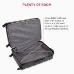 SwissGear 7366 Black Expandable Spinner Luggage 27-Inch