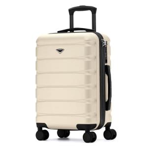 Lightweight 22" Carry-On Suitcase with USB Port