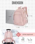 Light Flight 15.6" Women's Laptop Backpack - Pink