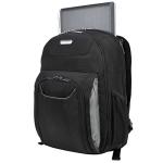 Zip-Thru Air Travel Backpack - Black