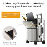 AIWEINY Zipperless Expandable Hardshell Carry-On Luggage