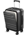 FLO5 Expandable 20" Carry On Luggage - Black