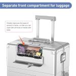 AIWEINY Aluminum Carry-On Luggage with TSA Lock