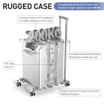 AIWEINY Aluminum Carry-On Luggage with TSA Lock