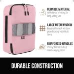 Gorilla Grip 6-Piece Packing Cubes Set - Pink