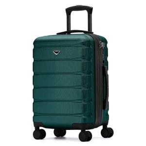 Flight Knight Expandable Carry-On Suitcase with USB Port