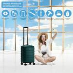 Flight Knight Expandable Carry-On Suitcase with USB Port