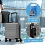 Flight Knight 18" Hardside Carry-On with USB Port