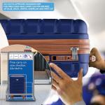 Flight Knight Expandable Carry-On Suitcase with USB Port