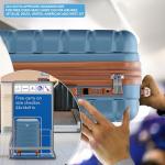 Flight Knight Expandable Carry-On Luggage with USB Port