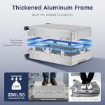 Alpha Camp 28 Inch Spinner Luggage with USB Port