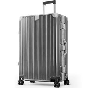 28-Inch ALPHA CAMP Spinner Luggage with USB Port