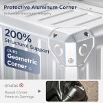 Alpha Camp 28 Inch Spinner Luggage with USB Port