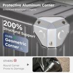 28-Inch ALPHA CAMP Spinner Luggage with USB Port