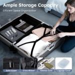 28-Inch ALPHA CAMP Spinner Luggage with USB Port