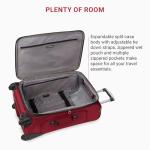 SwissGear Sion Medium Expandable Luggage – Burgundy