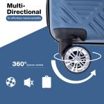 4-Piece Hardside Luggage Set with Spinner Wheels