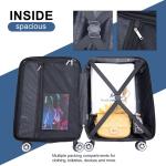 4-Piece Hardside Luggage Set with Spinner Wheels