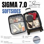Skyway Sigma 7.0 20" Black Softside Spinner Carry-on