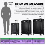 Skyway Nimbus 4.0 Lightweight Expandable Hardside Suitcase