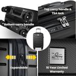 Skyway Silverton 20" Hardside Spinner Carry-On