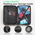 5-Piece Hardshell Luggage Set with TSA Lock