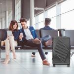 ALPULON 3 Piece Lightweight Hardside Luggage Set