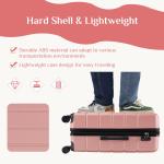 Alvantor Lightweight Expandable Hardside Roller Suitcase