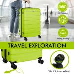 30-Inch Lightweight Hardshell Suitcase with Wheels